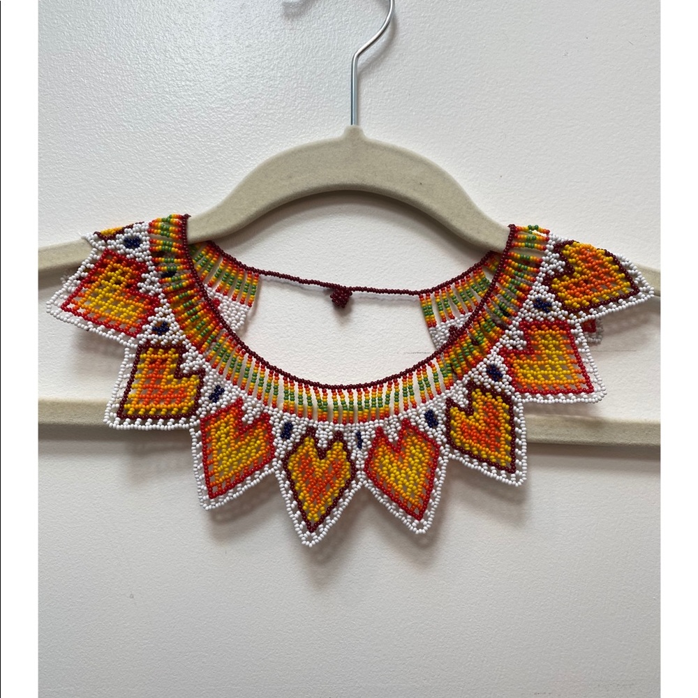 Beaded necklace from Colombia